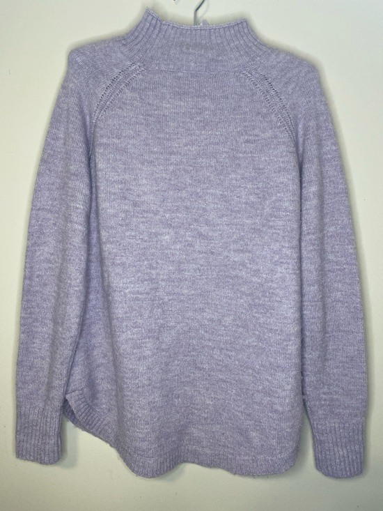 Reitmans Lilac Mock Neck Knit Sweater - Picture 2 of 6